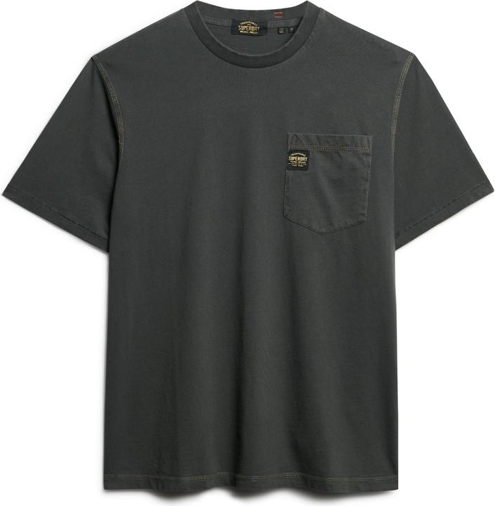 Superdry T-Shirt mit kontrastierenden Nähten und Tasche