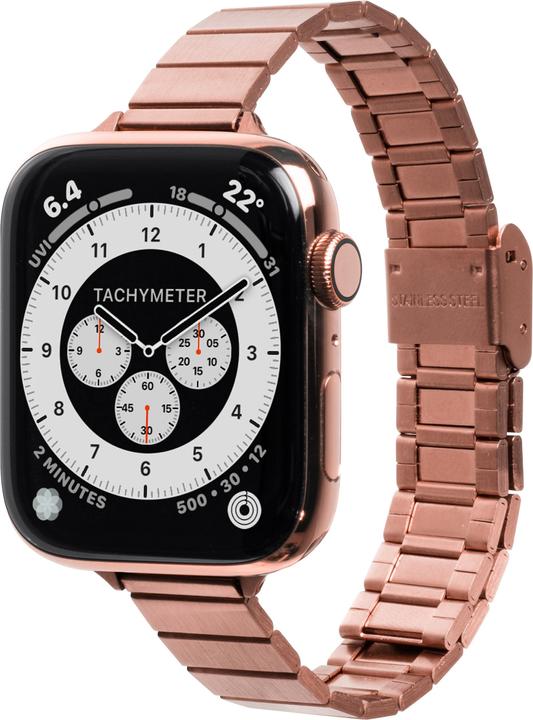 Produktbild Laut Links Petite Apple Watch 38 / 40 / 41 mm Rose Gold (38 mm, 40 mm, 41 mm, Edelstahl, Apple Watch Series 6, Apple Watch Series 7, Apple Watch SE)