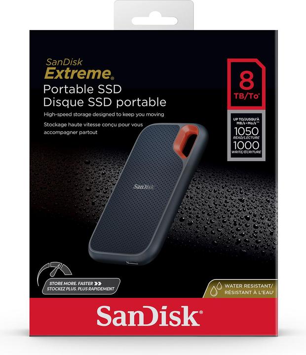 Actual product image SanDisk Extreme Portable (8000 GB)