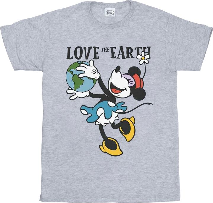 Immagine prodotto Disney Mickey Mouse Love The Earth Maglietta Uomo (S)