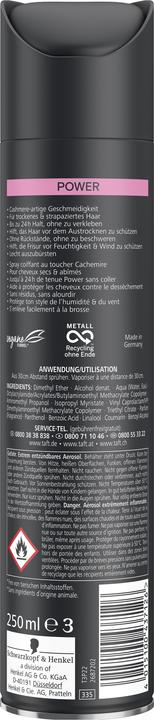 Actual product image Taft Power (250 ml)