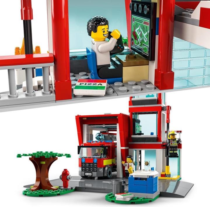 Image du produit LEGO Caserne de pompiers (60320, LEGO City)