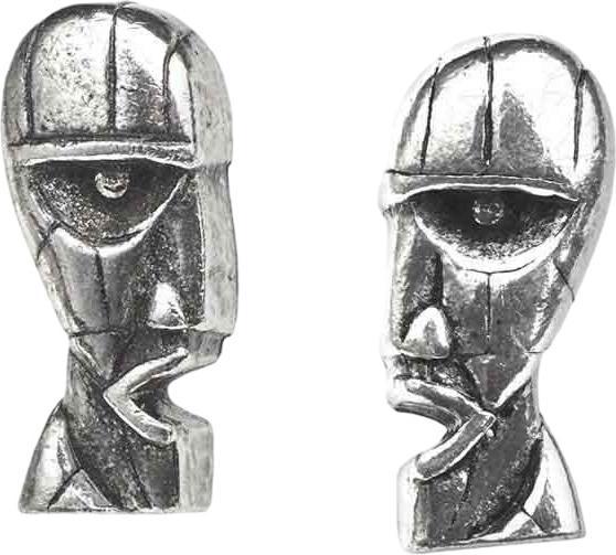 Pink Floyd Ohrstecker Division Bell Englischer Zinn (100% synthetisches Material)