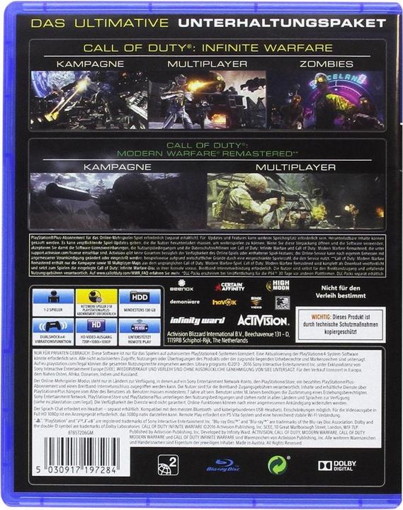 Produktbild Activision Call of Duty Infinite Warfare (PS4, DE)
