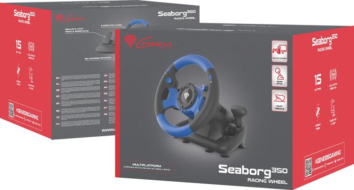 Image du produit Genesis Seaborg 350 (PC, PS4, Xbox 360, PS3, Xbox Series X, Xbox Series S, Switch, Xbox One X, Xbox One S)