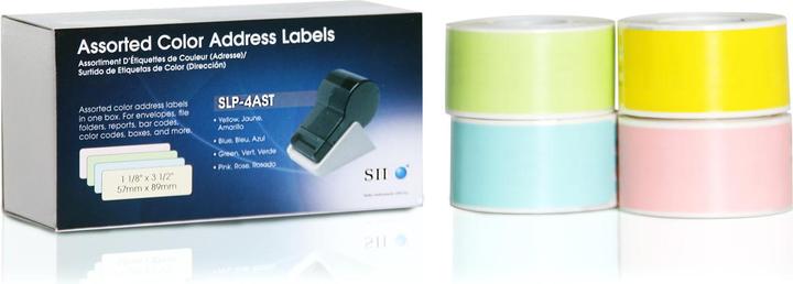 Actual product image Seiko SLP-4AST, address labels