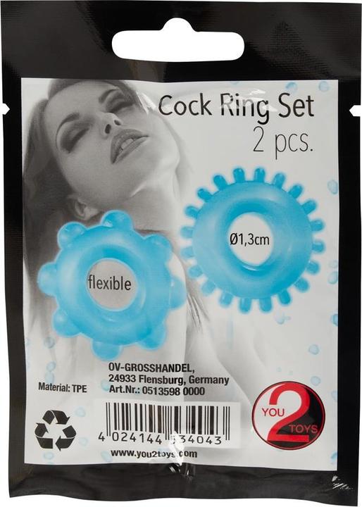 Immagine prodotto You2Toys Set di anelli per il pene (1.30 cm)