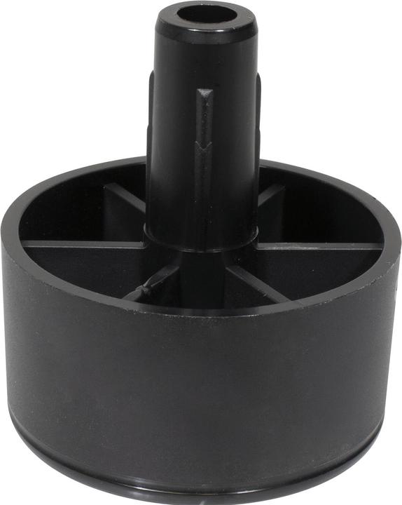 Wagner System QuickClick Lounge Möbelgleiter, mit Zapfen, ø 44mm,Höhe 24mm,Kunststoff,schwarz