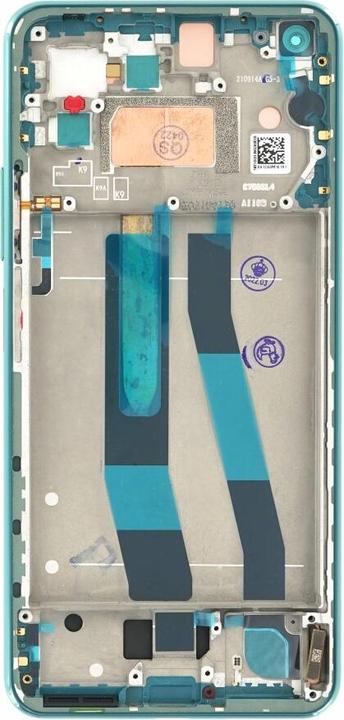 Immagine prodotto OEM Unità display + cornice per Xiaomi Mi 11 Lite 5G verde menta (Display, Xiaomi Mi 11 Lite 5G)