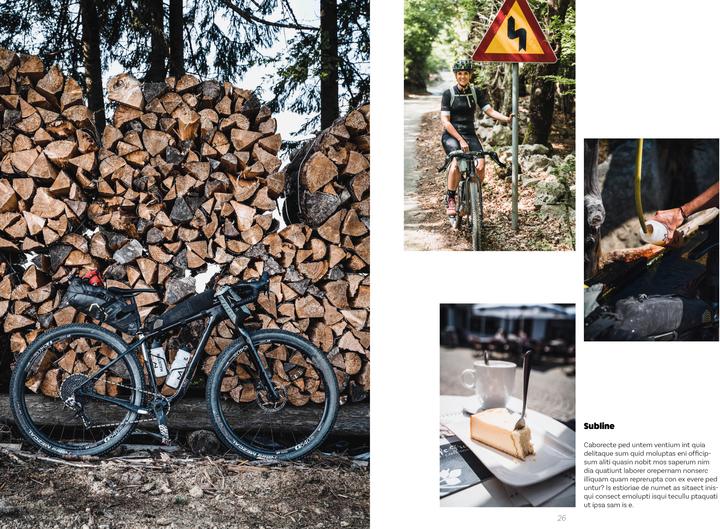 Actual product image Bikepacking Trans Germany (German, Sara Hallbauer, 2025)