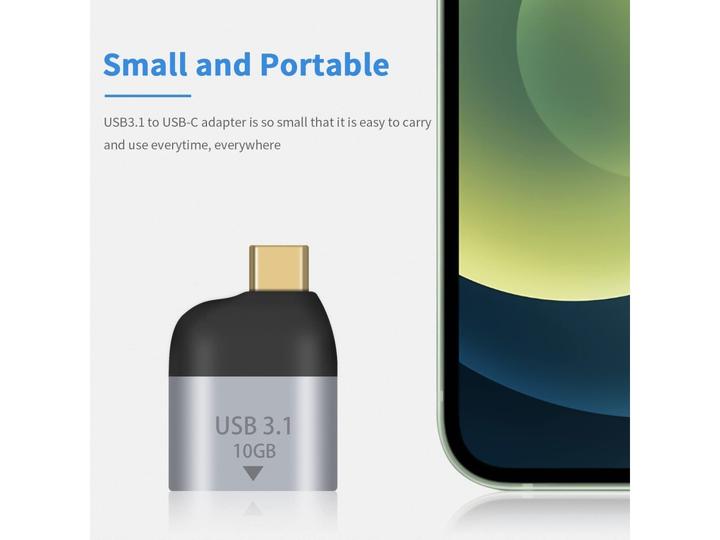 Produktbild PowerGuard USB-C auf USB 3.1 Adapter 10 Gbit/s (USB 3.1)