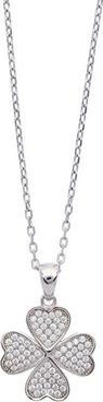 Produktbild Oliver Weber Collection Oliver Weber - Silver Necklace for Good Luck Four Leaf Karma 61282 (chain. pendant)