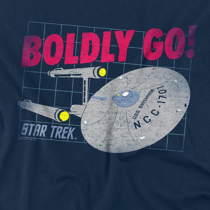 Immagine prodotto Boldly Go Maglietta Uomo (S)