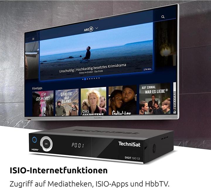 Produktbild TechniSat Digit Isio S3 (DVB-S2, DVB-S, CI+-Schacht)