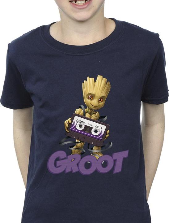 Actual product image Guardians of the Galaxy Boys Groot Casette T-Shirt (140, 146)