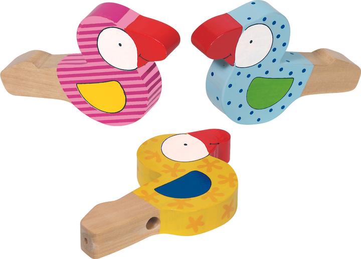Image du produit Goki Flûte en bois-oiseau (Allemand)