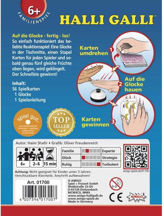 Produktbild Amigo Halli Galli (Deutsch, Englisch, Französisch, Italienisch)
