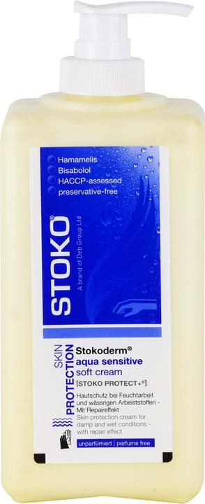 Image du produit SC Johnson Stokoderm aqua sensitive, 500 ml de crème (Crème pour le corps, 500 ml)