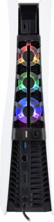 Immagine prodotto Konix Ventola di raffreddamento a LED RGB (PS5)