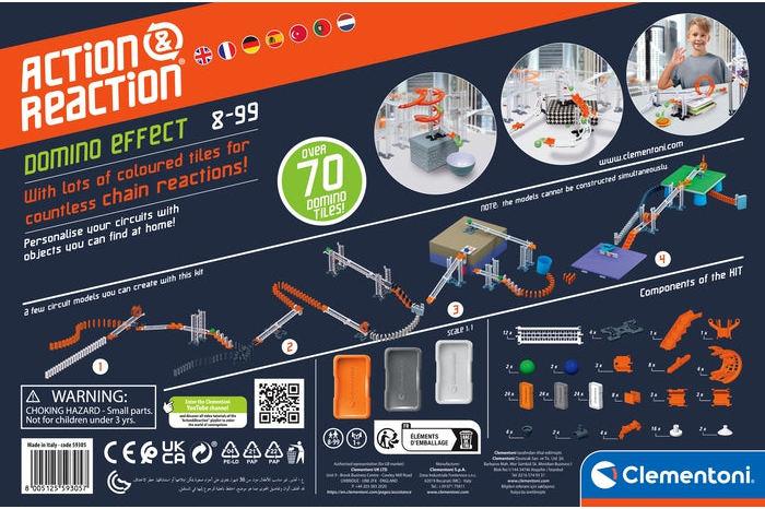 Produktbild Clementoni Action & Reaction - Domino Effect (Englisch)
