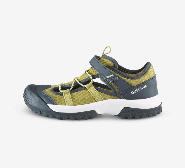Actual product image Quechua Wanderschuhe Kinder atmungsaktiv Wandern - MH900 khaki (33)