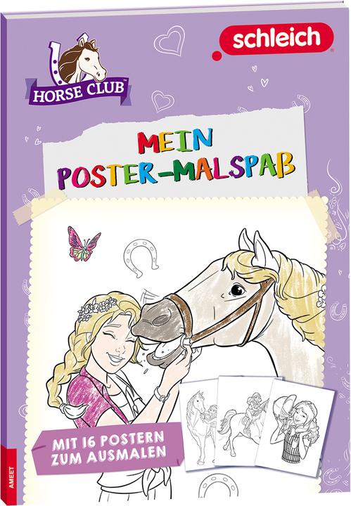 Immagine prodotto Schleich Horse Club - Il mio poster da colorare