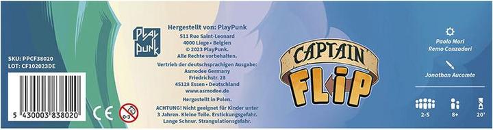 Actual product image Asmodée Captain Flip (German)