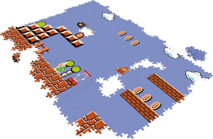 Actual product image Winning Moves Super Mario High Jumper (500 pieces)