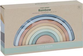 Actual product image Little Dutch Rainbow Forest Friends blue FSC