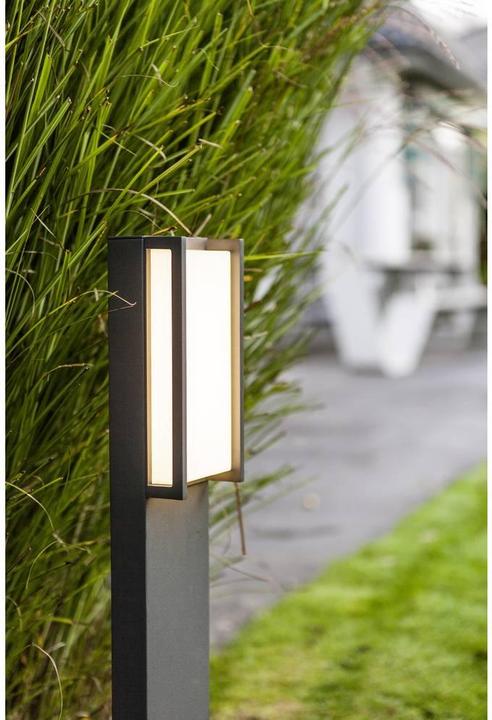 Produktbild Lutec LEDAussenstandleuchte Qubo (1100 lm, IP54)
