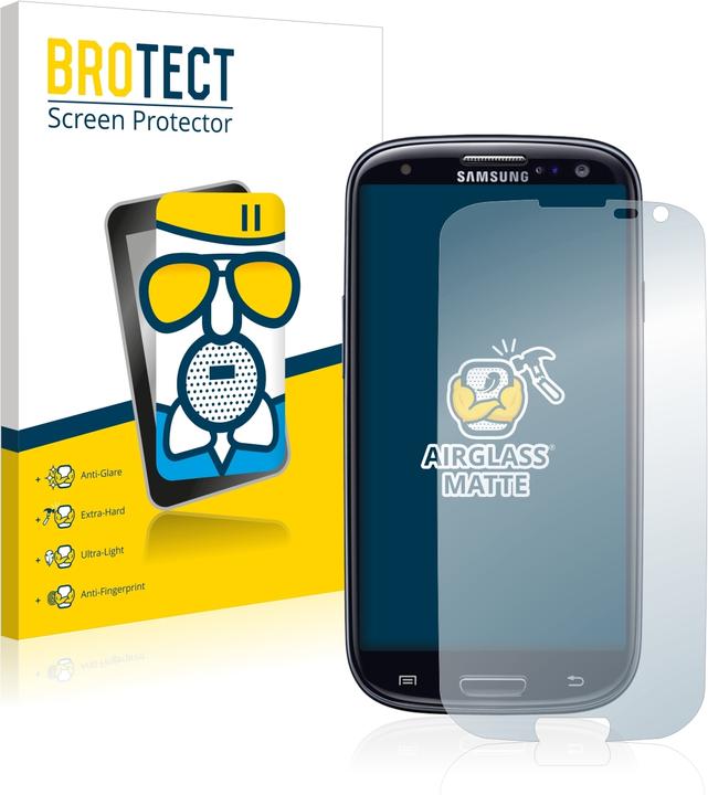 Image du produit BROTECT AirGlass Verre Mat (1 pièce(s), Samsung Galaxy S21)