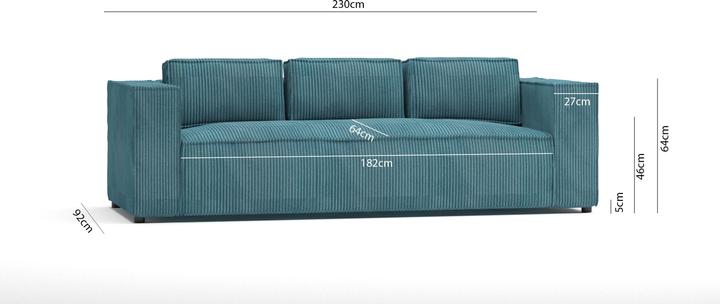 Actual product image Ropez Cloe (3-seater)
