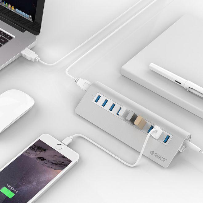 Produktbild Orico 10 Port USB 3.0 Hub (USB-C, 10 Ports)
