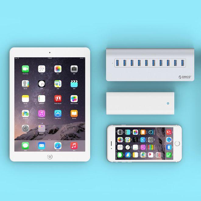 Produktbild Orico 10 Port USB 3.0 Hub (USB-C, 10 Ports)