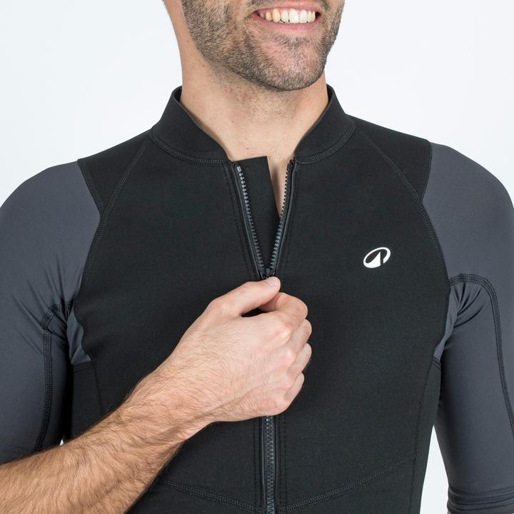 Immagine prodotto Subea YULEX100 manica corta da uomo con protezione UV 1,5 mm - nero (1 mm, XL)