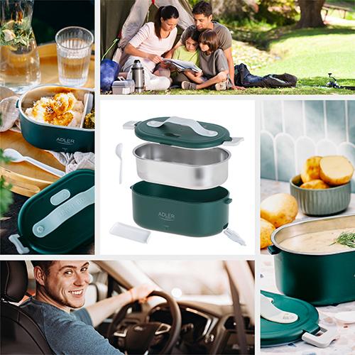 Actual product image Adler AD 4505 green Electric food warmer