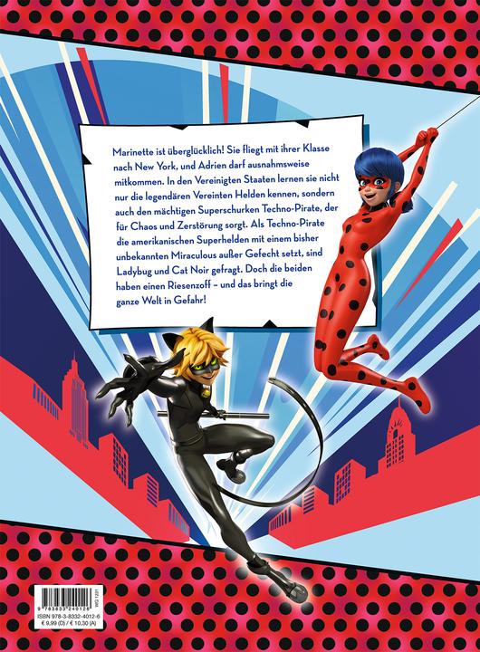 Image du produit Panini Miraculous: Ladybug und Cat Noir in New York (Allemand, Claudia Weber, 2021)
