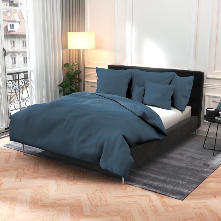 Actual product image Lotus Bettwaren Satin uni (Duvet cover, 240 x 240 cm)