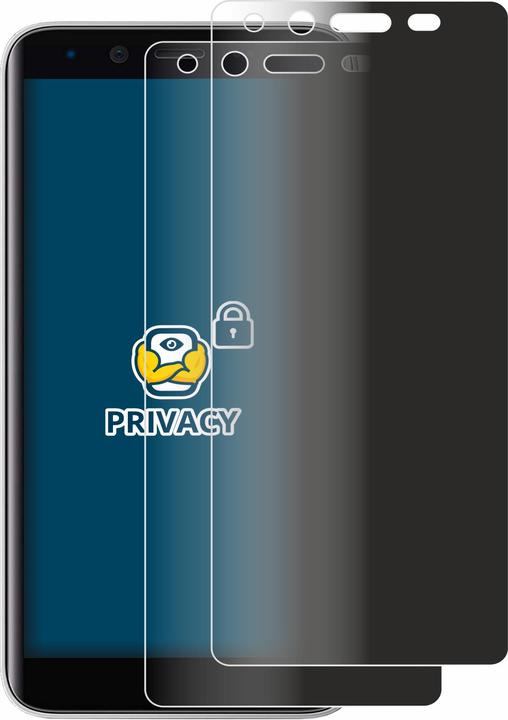 Productafbeelding BROTECT Sichtschutzfolie Anti-Spy Privacy Folie Blaulicht-Schutz (2 Stuk, Emporia Smart 3 Mini)