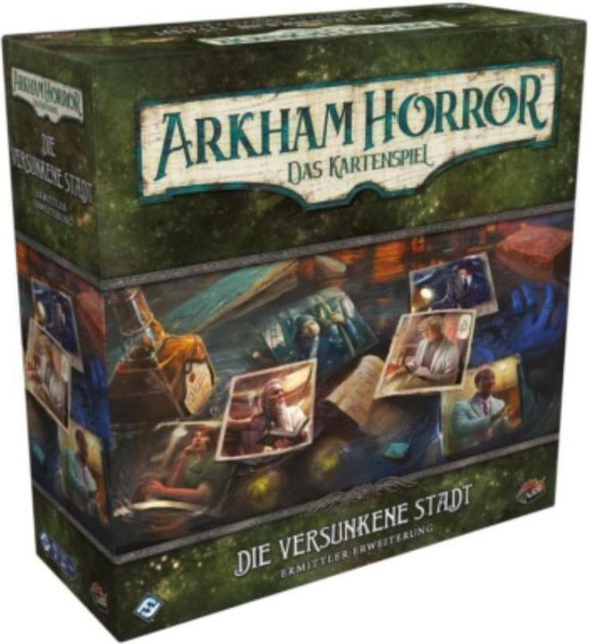 Actual product image FFG FFGD1183 - Arkham Horror: The Card Game - The Sunken City (Investigator Expansion) (German)