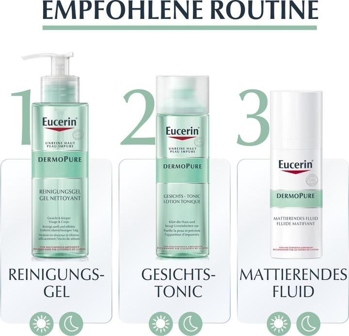 Image du produit Eucerin Gel nettoyant DermoPure (Gel, 200 ml)