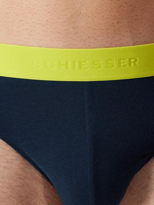 Produktbild Schiesser 3er Pack 95/5 Organic Cotton Rio Slip / Unterhose (5, 3er Pack)