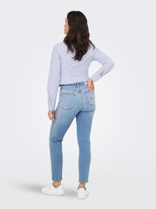 Image du produit Only ONLEMILY Hohe Taille Gerade geschnitten Jeans Straight-Fit jeans (W28/L34)