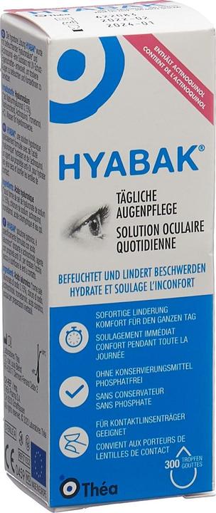 Théa Hyabak (10 ml, Hyabak Tropfen, 10 ml)