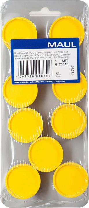 Produktbild Maul Rund-Magnete (100 x)