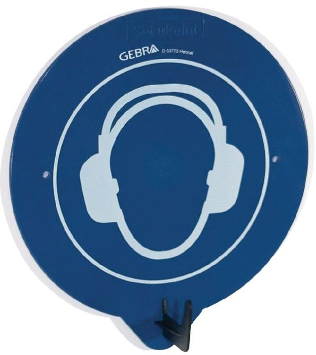 Immagine prodotto Gebra Ganci a muro SecuPoint Indossare una protezione per l'udito (Cuscinetti di ricambio per le protezioni acustiche)