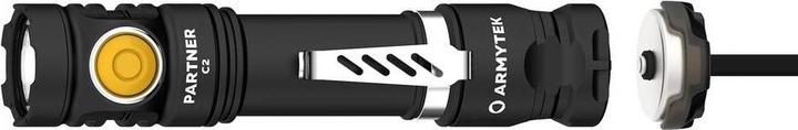 Immagine prodotto ArmyTek Partner C2 Magnet USB Torcia a LED calda con clip da cintura, con fondina a batteria 1020l (12.35 cm, 1020 lm)