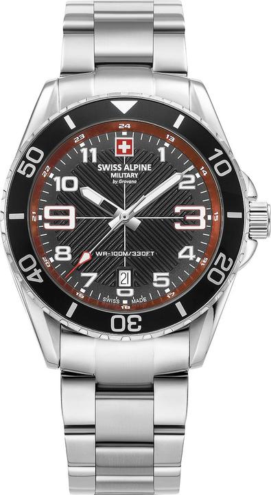 Produktbild Swiss Alpine Military 7029.1136 Raptor Herrenuhr 42mm 10ATM (Swiss Made, 42 mm)