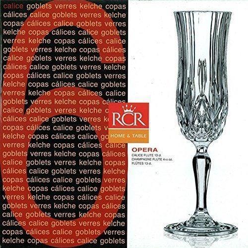 Image du produit Rcr SET DE TASSES OPERA 6 PCS, 130 ML (13 cl, 6 Verres, Verres à vin blanc)