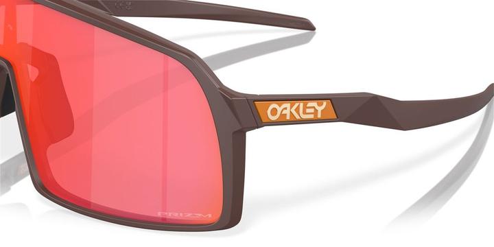 Actual product image Oakley Sutro Chrysalis Collection sports glasses (Mat Grenache, Prizm trail torch)